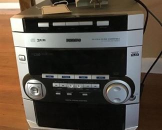 Philips CD and tape player