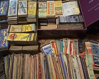 15000 casino matchbooks and 1920s to 1940s books