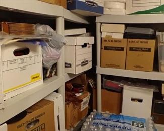 50,000 pieces of vintage memorabilia boxes