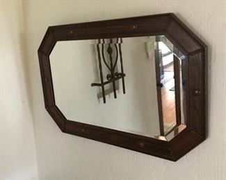 Oak Mirror
