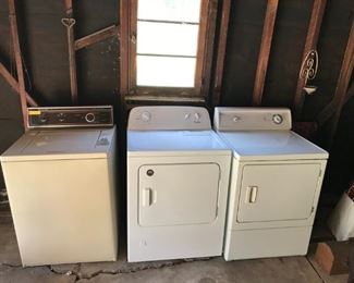 Washing Machine and two dryers - $80 Each -Kitchen Aid, Amana, Whirlpool