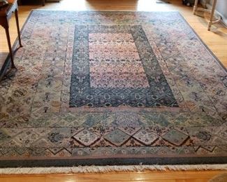 OLD WORLD MASTERS AREA RUG  8' X 11' 