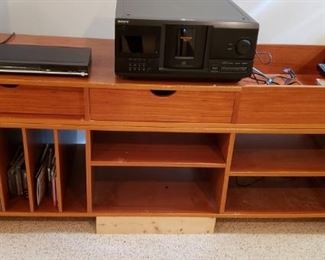 TEAK MEDIA CABINET