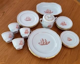 COPELAND ENGLAND "TRADE WINDS" GRAND TURK, FINE STONE CHINA