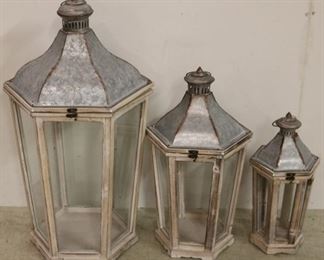 3 pc lantern set