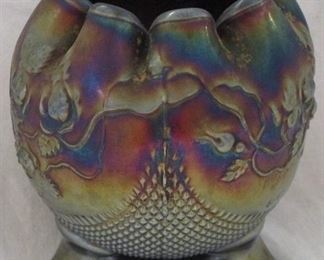 Fine Lot w/ Roses footed vase