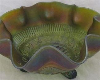 Rosette by Northwood carnival bowl