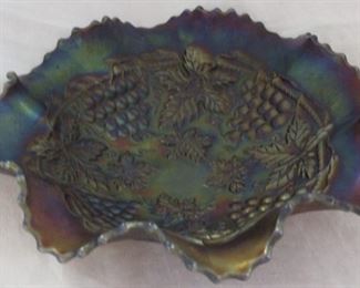 Grape & Cable bowl by Northwood