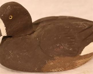 Wooden duck decoy