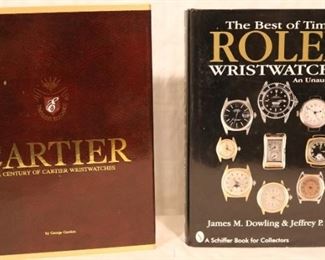 Array of collector books