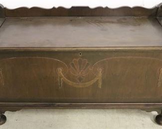 Vintage cedar chest by Cavalier