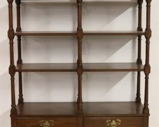 Mahogany wall unit by JB VanSciver