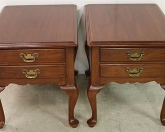 Henkel Harris pair side tables