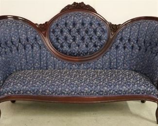 Gorgeous Victorian carved sofa