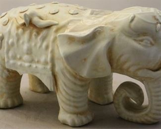 Porcelain elephant