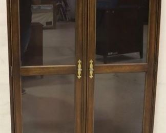 2 Door mahogany bookcase