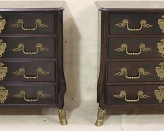 Pair Henredon matching chests