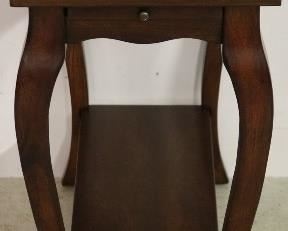 Butler chairside table