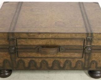 Butler trunk style coffee table