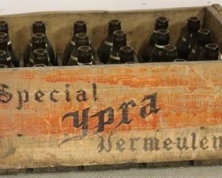 Special beer crate with bottles