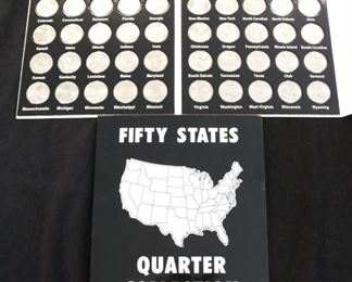 Fifty states quarter collection