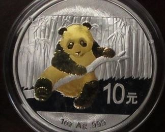 1 oz silver panda