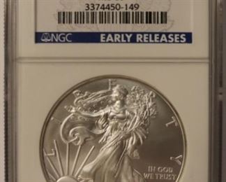 graded silver dollar