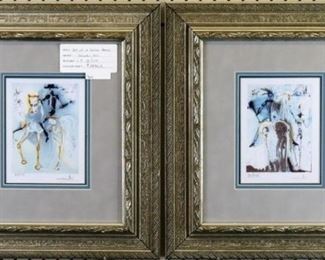 Dalien Horse's Limited Edition Giclee by Salvador Dali