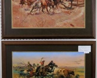 Smoke of a .45 and Herd Quit by CM Russell