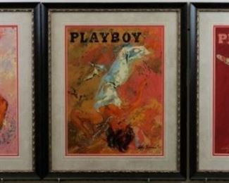 Playboy covers Giclee by Leroy Neiman