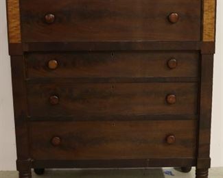 19th Century mahogany chest