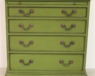 Modern History painted chest