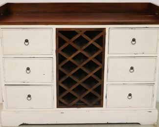 Iron Butterfly wine cabinet