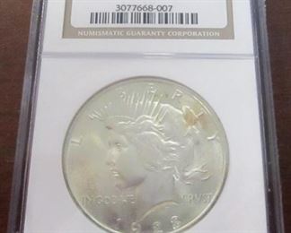 1923 silver $1 coin