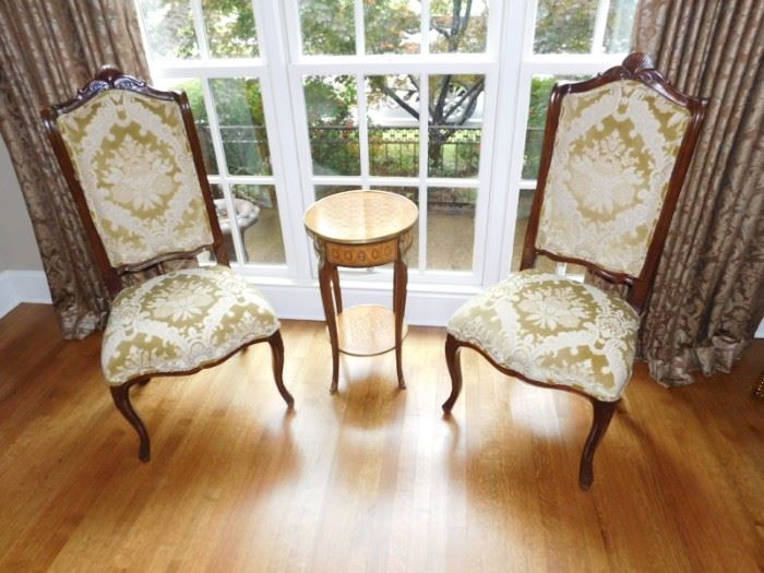 Pair of sitting chairs $295
