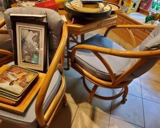 kitchen rolling chairs for small dining set