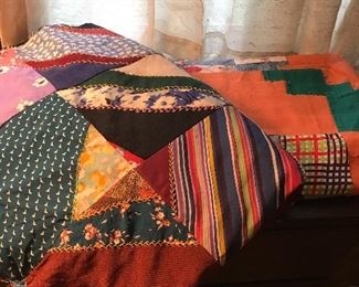 Vintage quilt top's