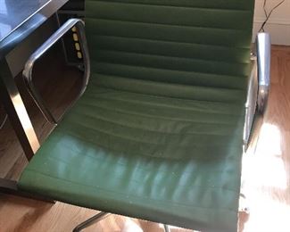 DWR Eames Leather Desk Chair