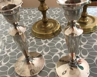 Sterling Candle Stick Holders