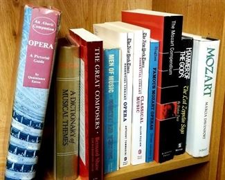 COLLECTION OF BOOKS ON CLASSICAL MUSIC