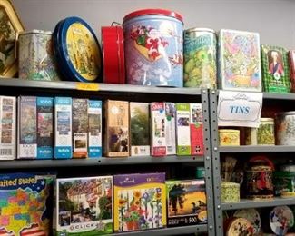 TINS AND PUZZLES