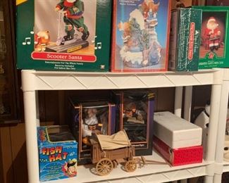 some of the annimated characters in boxes