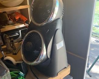 double fan