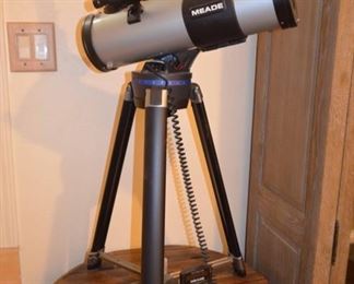 SOLD!  Meade telescope - 2 lens, w/remote computer control