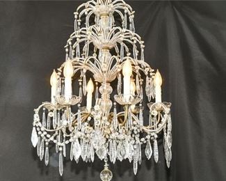 9. Neoclassical Style Chandelier