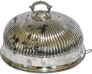 27. Silver Plate Meat Dome or Cloche