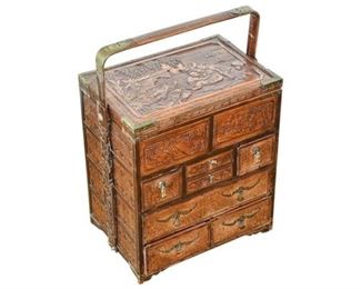 39. Chinese Carved Chest