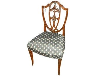 90. Hepplewhite Style Shield Back Chair