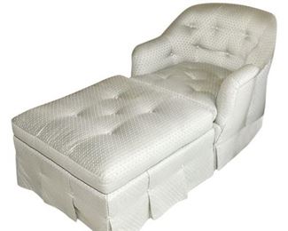 101. Chaise and Ottoman