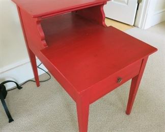 Painted end table